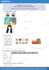 Đề thi học kì 1 Tiếng Anh 2 English Discover - Đề số 5
